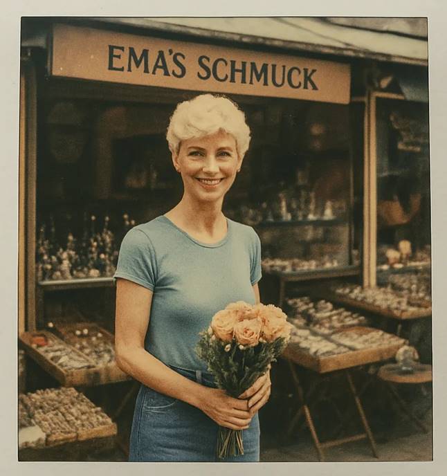 Ein Bild, das Kleidung, Person, Menschliches Gesicht, Lcheln enthlt.

KI-generierte Inhalte knnen fehlerhaft sein.