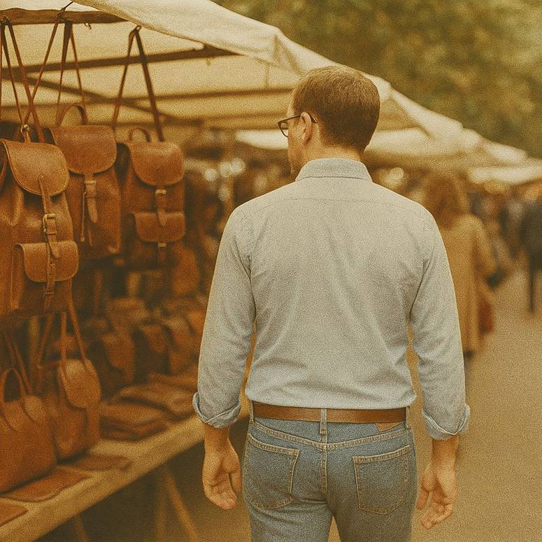 Ein Bild, das Kleidung, Person, Jeans, Mann enthlt.

KI-generierte Inhalte knnen fehlerhaft sein.